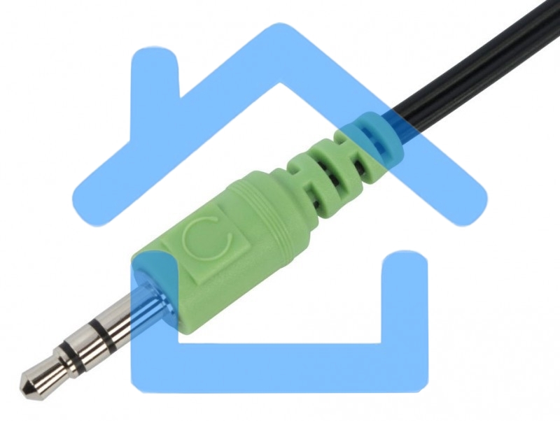 Наушники мониторные Oklick HP-M211V 1.8м черный проводные (оголовье)