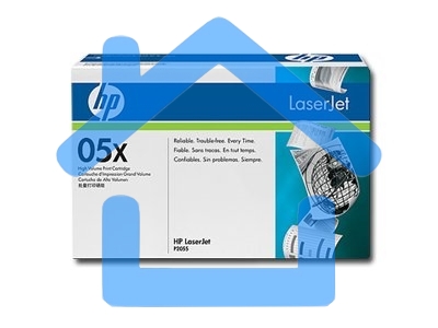 Картридж лазерный HP CE505X черный для LJ P2055 6500стр.