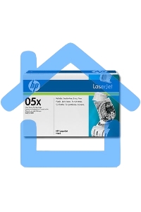 Картридж лазерный HP CE505X черный для LJ P2055 6500стр.