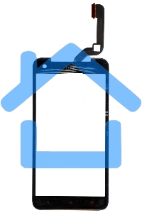 Сенсорное стекло (тачскрин) для HTC Butter для fly X920E, черное