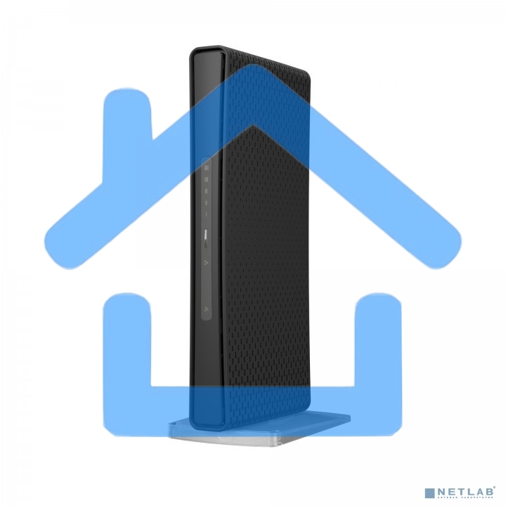 Беспроводной маршрутизатор MikroTik hAP ac3 with 4-core 716 MHz CPU, 256MB RAM, 5 x Gigabit LAN (PoE-out on port#5)