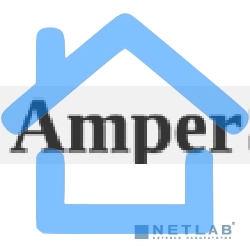 Сетевой удлинитель Amper 0,2м, 2 розетки, 3*0,75мм, 10А, 2500 Вт, 3usb, 1Type-C, 1кн, белый