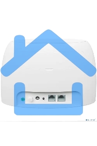 Роутер Tenda 4G03 4G LTE wiFi, 300Мбит/с, поддержка TR069, слот для SIM-карт