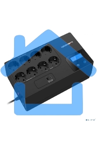 Источник бесперебойного питания Ippon Kirpich 1050 600Вт 1050ВА черный