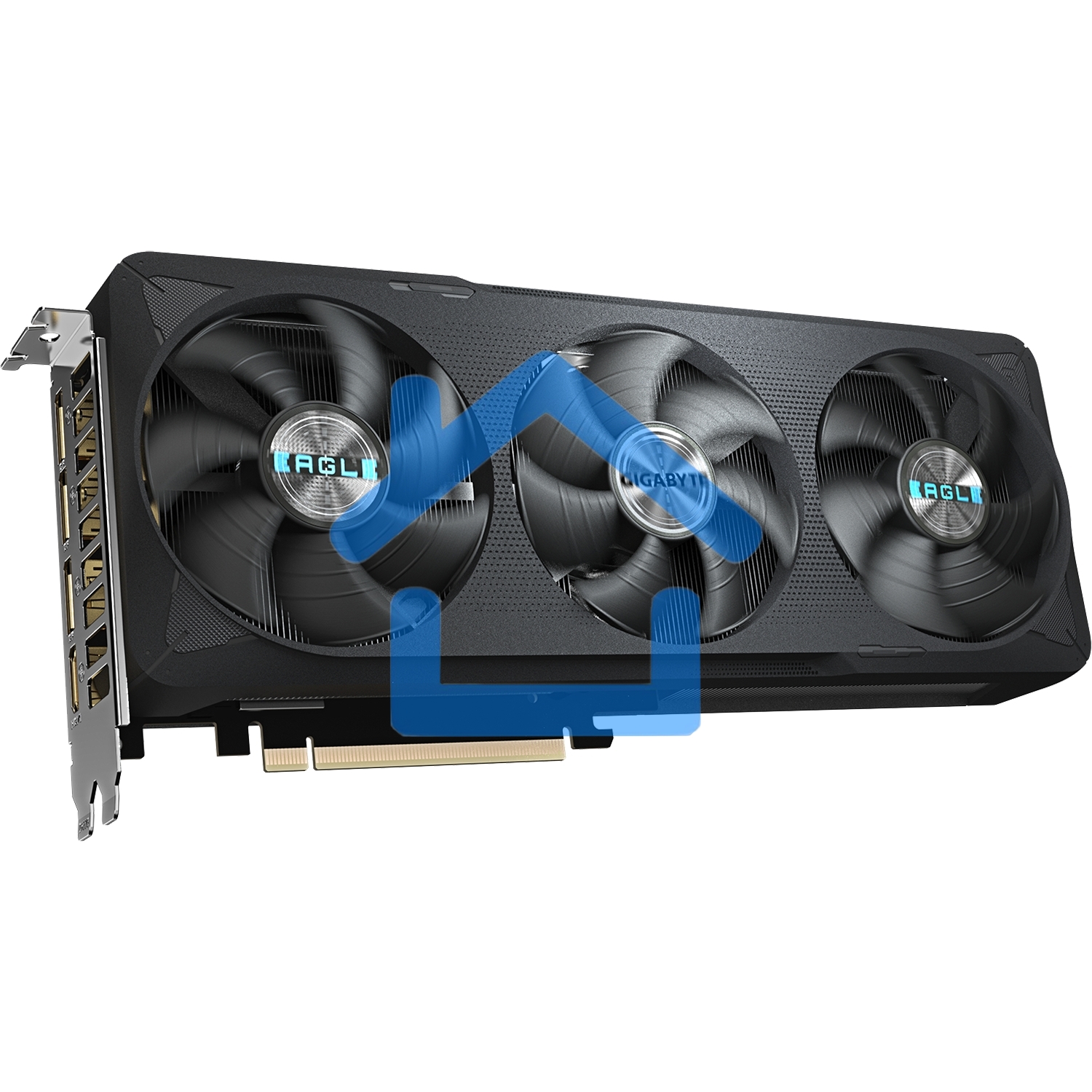 Видеокарта Gigabyte PCI-E GV-N5070EAGLE OC-12GD 1.0 NVIDIA GeForce RTX 5070 12Gb 192bit GDDR7 2805/28000 HDMIx1 DPx3 HDCP Ret