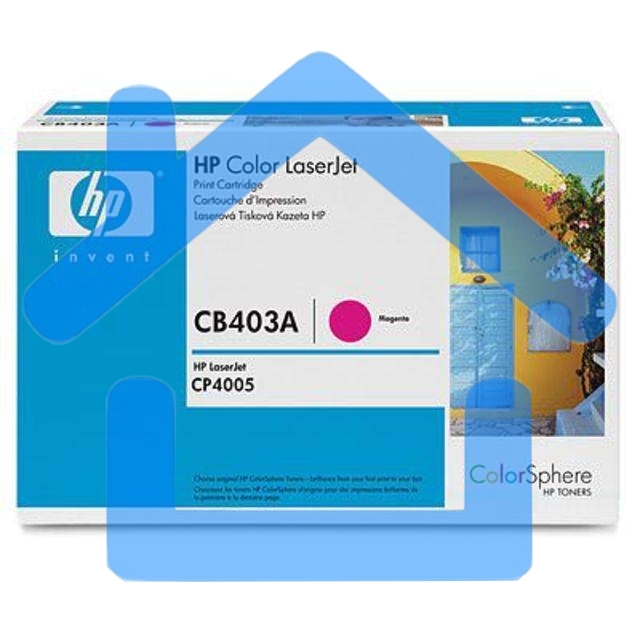 Картридж лазерный HP CB403A пурпурный для CP4005 7500стр.