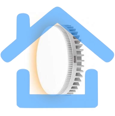 Лампа светодиодная LED Gauss 6Вт GX53 220В 2700К Elementary 83816