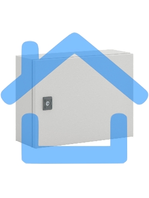 Шкаф ST с монтажной платой 300х400х150мм от IP65-до IP66 IK10 ДКС R5ST0341