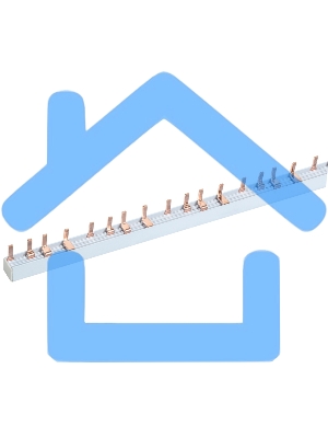 Шина соединительная типа PIN штырь 4Р 100 А 1 м Rexant