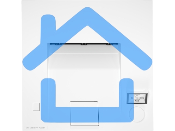 Принтер лазерный HP Color LaserJet Pro 4203dn (4RA89A), A4, цветной, печ. 33 стр/мин., 600x600 dpi, USB, Ethernet RJ-45