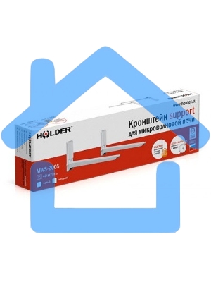 Кронштейн для СВЧ Holder MWS-2005 серебристый макс.40кг настенный фиксированный