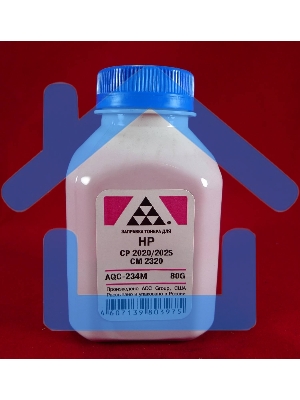 Тонер HP CP2020/2025/CM2320 Magenta, (фл.80г.) AQC фас. Россия