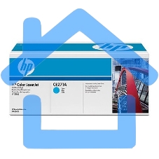 Картридж лазерный HP CE271A голубой для CLJ CP5520/5525 15000стр.