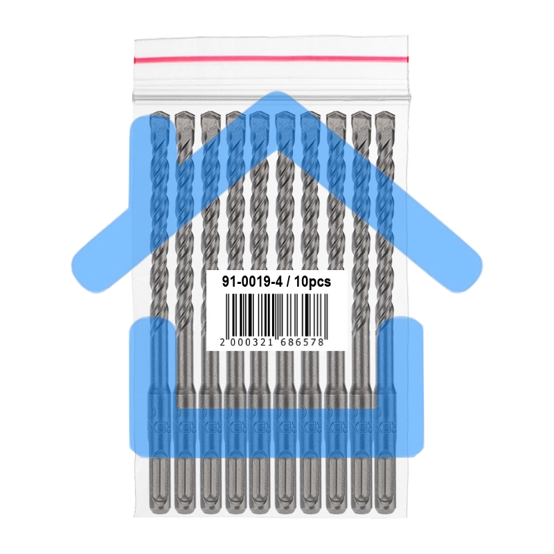 Бур по бетону 10x210 мм SDS PLUS (10 шт.) Rexant