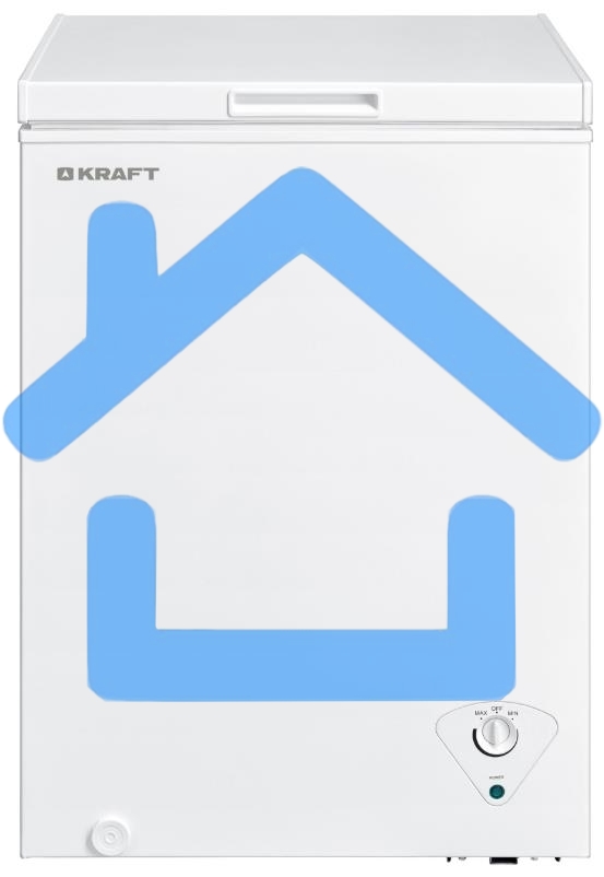 Морозильный ларь Kraft BD(W)-102QX, белый, 105л