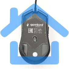 Мышь проводная Gembird MG-770 черный, 3200 dpi, USB, кнопки - 7