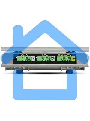 Весы торговые Mertech M-ER 326AC-32.5 LCD серый (3041)