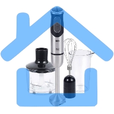 Блендер погружной BQ HB1232SS Black-Steel