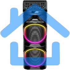 Минисистема SUPRA SMB-1300 черный 150Вт FM USB BT SD