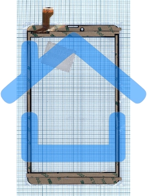 Сенсорное стекло (тачскрин) для Digma Plane 8550S 4G черное