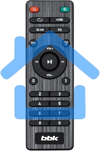 Колонка портативная BBK BTA7030 черный 40W 2.0 BT (BTA7030 (B))