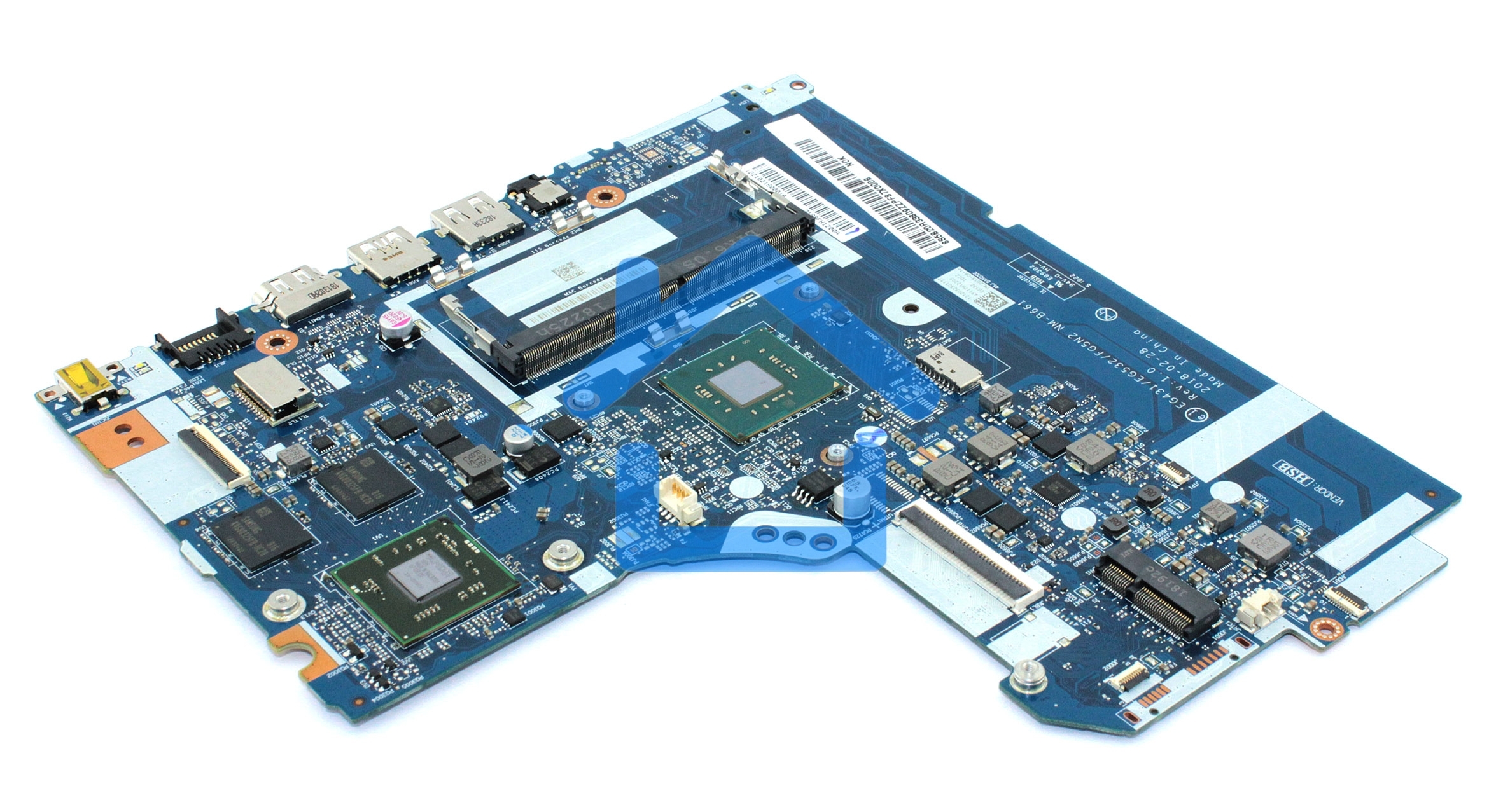Материнская плата для Lenovo 330-15IGM MBL 81D1 N5000 RADEON530_2G NOK