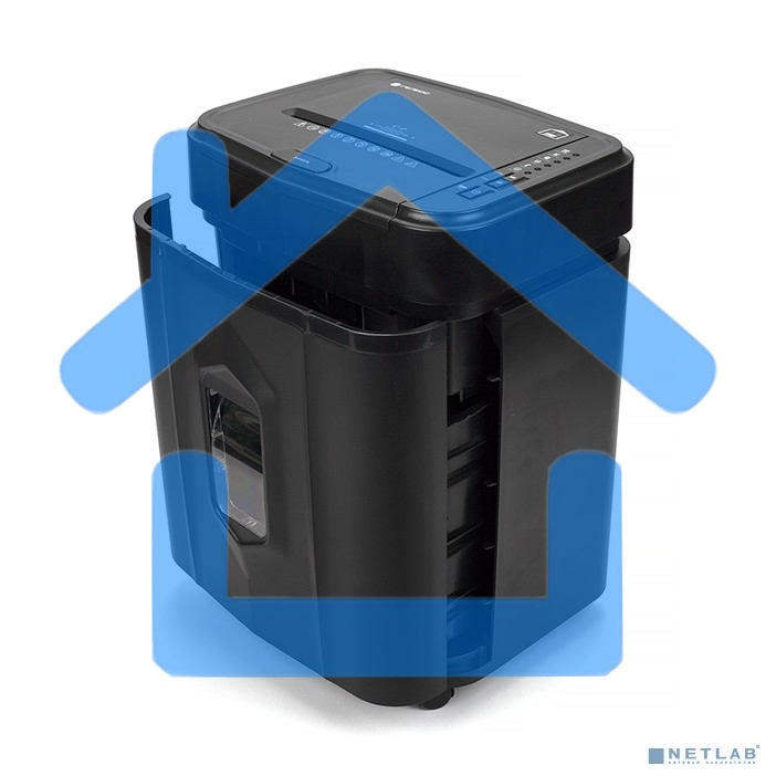 Шредер Heleos АП20-5 белый/черный с автоподачей (секр.P-5) перекрестный 131лист. 20лтр. скрепки скобы пл.карты