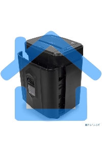 Шредер Heleos АП20-5 белый/черный с автоподачей (секр.P-5) перекрестный 131лист. 20лтр. скрепки скобы пл.карты