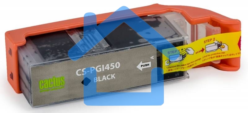 Картридж струйный Cactus CS-PGI450 черный (21,4 мл) для Canon MG 6340/5440/IP7240
