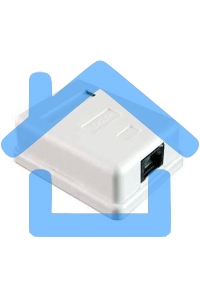 Розетка GEMBIRD NA212 RJ-45 кат.5e внешняя 1 порт, 110&Krone