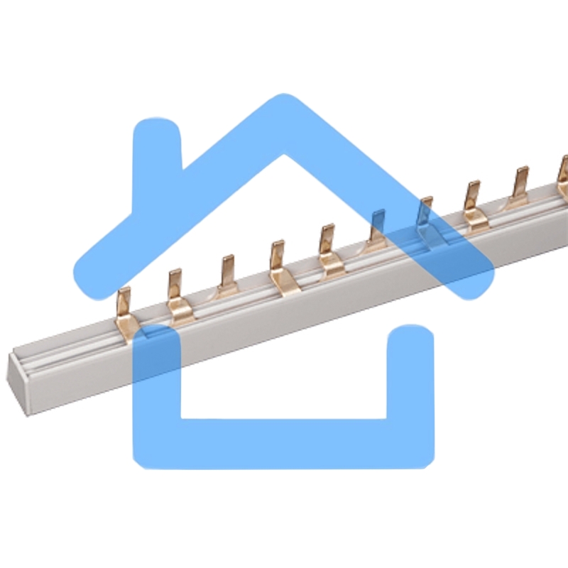 Шина соединительная типа PIN штырь 3Р 100 А 1 м Rexant (10 шт./уп.)