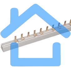 Шина соединительная типа PIN штырь 3Р 100 А 1 м Rexant (10 шт./уп.)