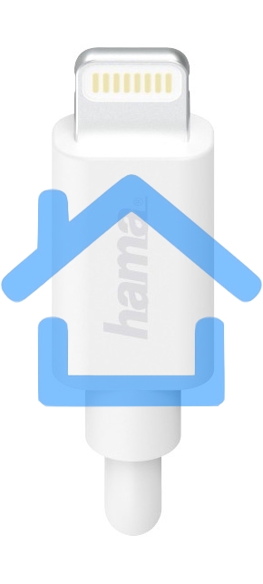 Автомобильное зарядное устройство Hama H-183291 1A кабель Apple Lightning белый