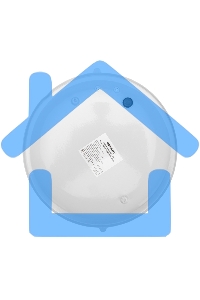 Светильник ЖКХ-03 под лампу круг 250х105мм IP65 Rexant