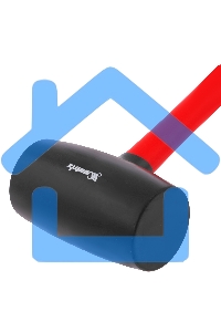 Киянка резиновая Matrix, 910 г, черная резина, фибергласовая рукоятка