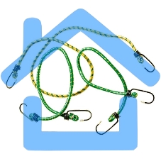 Резинки багажные, 450-600-900 мм, 3 шт.Sparta Резинки багажные, 450-600-900 мм, 3 шт.Sparta