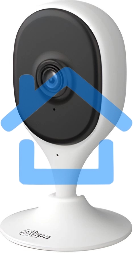 Компактная IP-видеокамера DAHUA DH-IPC-C3AP-0280B с Wi-Fi 2.4ГГц 3Мп, 1/3.2” CMOS, объектив 2.8мм, обнаружение людей, ИК 10м, микрофон, динамик