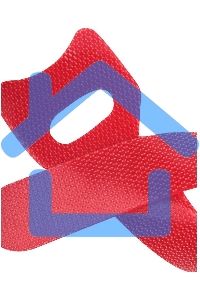 Хомут-липучка 125мм, 20 шт., красный