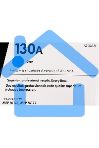 Тонер Картридж HP 130A CF351A голубой для HP M153/M176/M177