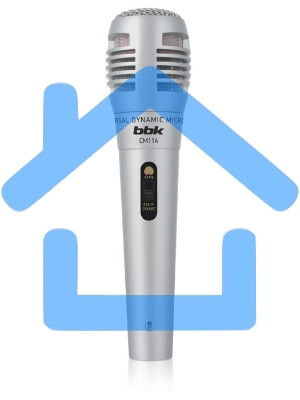 Микрофон BBK CM-114 серебристый