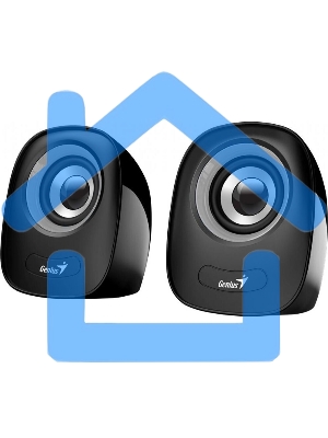 Акустическая система PC speakers Genius SP-Q160,GRAY,USB, 2.0, Power Output 6W, Sensitivity: 80 Db, 3.5 мм jack., серый