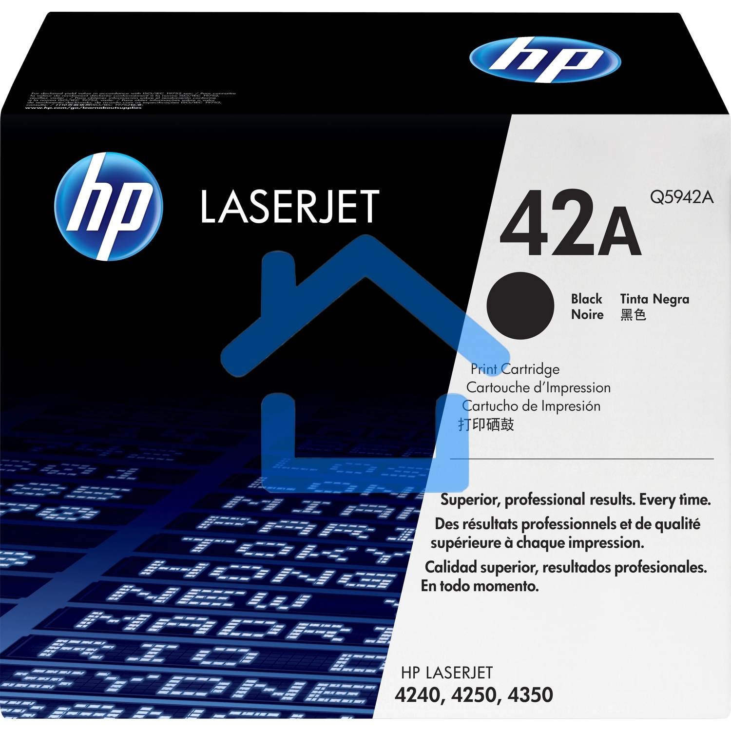 Картридж лазерный HP Q5942A черный для LJ 4250/4350 10 000 стр.