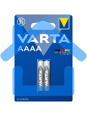 Батарейка Varta AAAA/25A/LR61/LR8D425 BL2 Alkaline 1.5V (04061) (2/20/100)