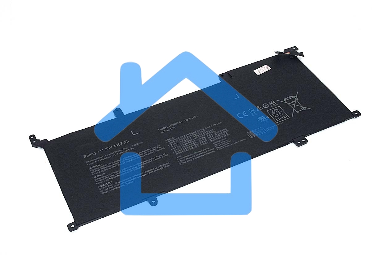 Аккумуляторная батарея для ноутбукa Asus ZenBook UX305UA11.55V 4800mAh Orig