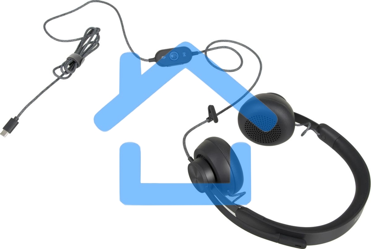 Гарнитура Logitech Headset Zone Wired Teams Graphite