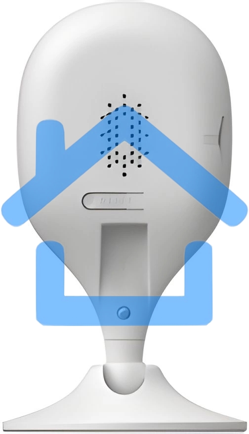 Компактная IP-видеокамера DAHUA DH-IPC-C3AP-0280B с Wi-Fi 2.4ГГц 3Мп, 1/3.2” CMOS, объектив 2.8мм, обнаружение людей, ИК 10м, микрофон, динамик