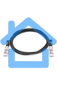 Твинаксиальный медный кабель 2m (10ft) Generic Compatible 10G SFP+ Passive Direct Attach Copper Twinax Cable #74621