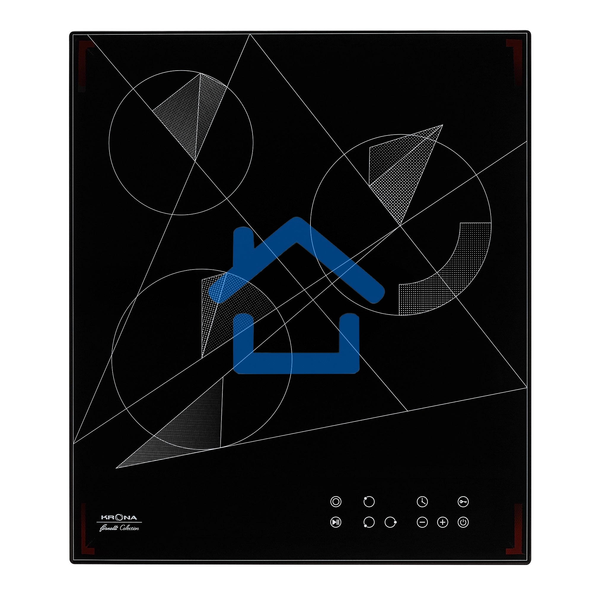 Варочная панель электрическая Krona FIDATO 45 BL