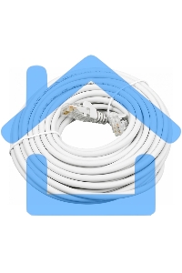 Патч-корд Lanmaster LAN-PC45/U5E-5.0-WH вилка RJ-45-вилка RJ-45 кат.5е 5м белый LSZH (уп.:1шт)