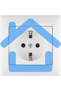 Рамка 1-м Valena белый  Leg 774451